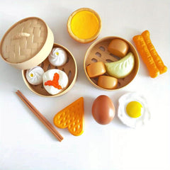 Children's Kitchen Play Set Baby Toy Food Cooking Breakfast