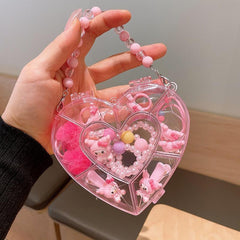 Mermaid Necklace Making Set Pearl Jewelry Toy With Box
