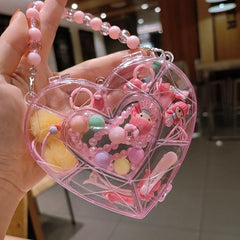 Mermaid Necklace Making Set Pearl Jewelry Toy With Box