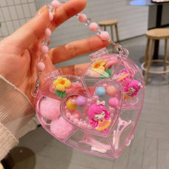 Mermaid Necklace Making Set Pearl Jewelry Toy With Box