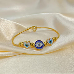 Heart Eyes Stainless Steel Bracelet for Women