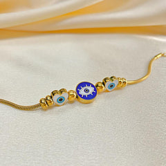 Heart Eyes Stainless Steel Bracelet for Women