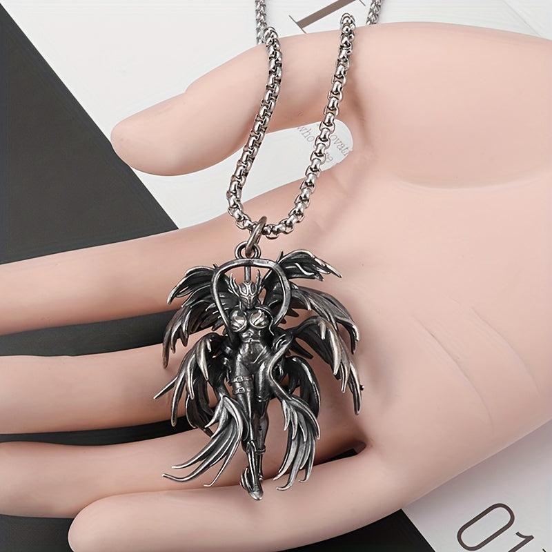 Retro Angel Goddess Necklace - Stylish Men & Women Gift