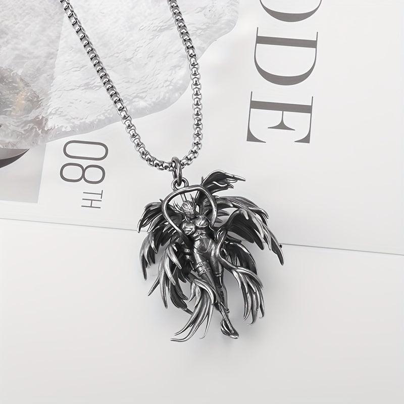 Retro Angel Goddess Necklace - Stylish Men & Women Gift