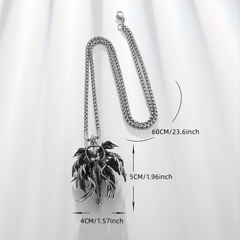 Retro Angel Goddess Necklace - Stylish Men & Women Gift