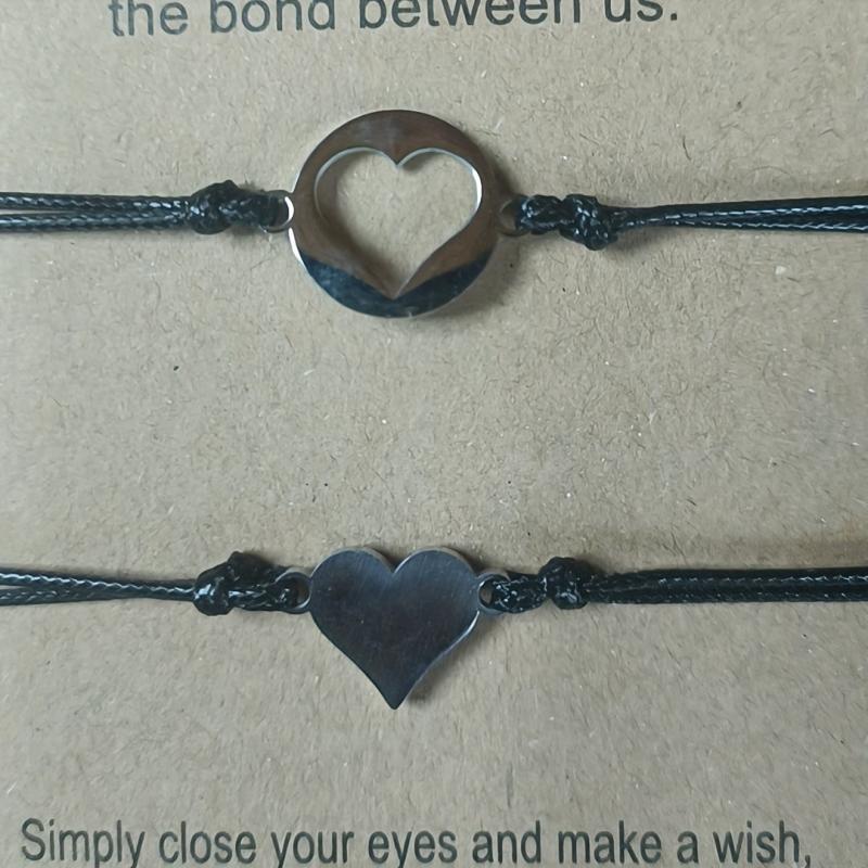 Stainless Steel Parent Child Bracelet Set