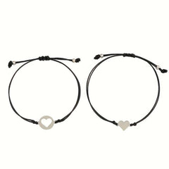 Stainless Steel Parent Child Bracelet Set