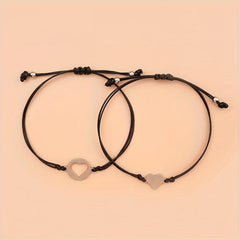 Stainless Steel Parent Child Bracelet Set