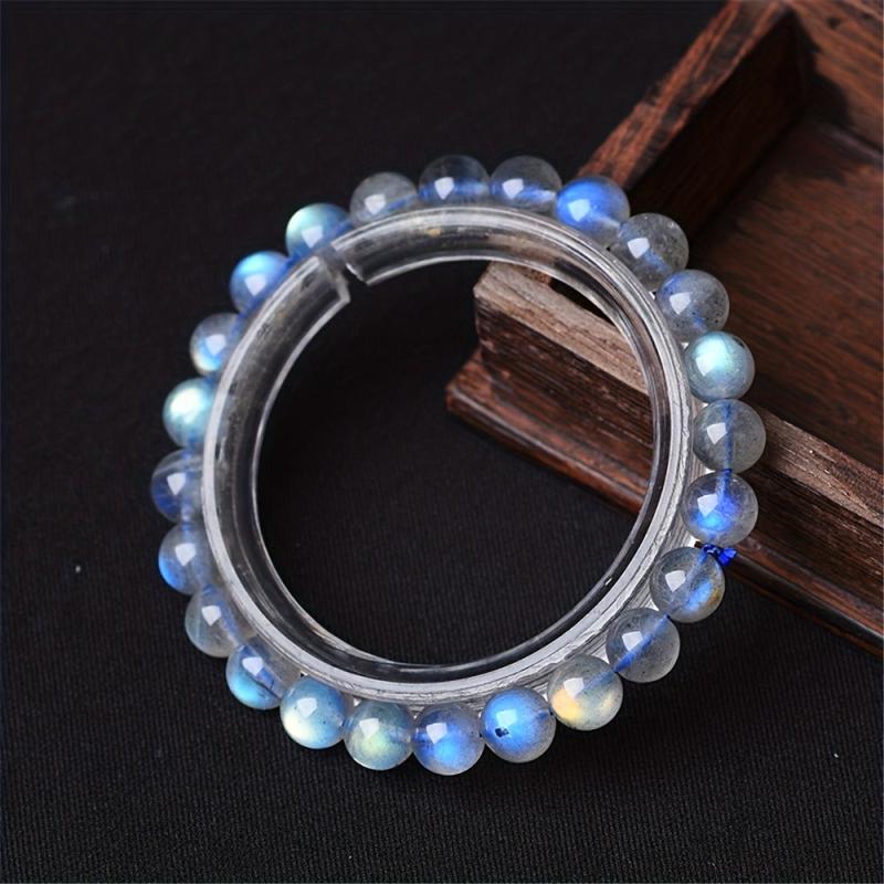 Crystal Labradorite Stone Bracelet - Perfect Holiday Gift