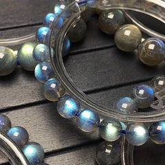 Crystal Labradorite Stone Bracelet - Perfect Holiday Gift
