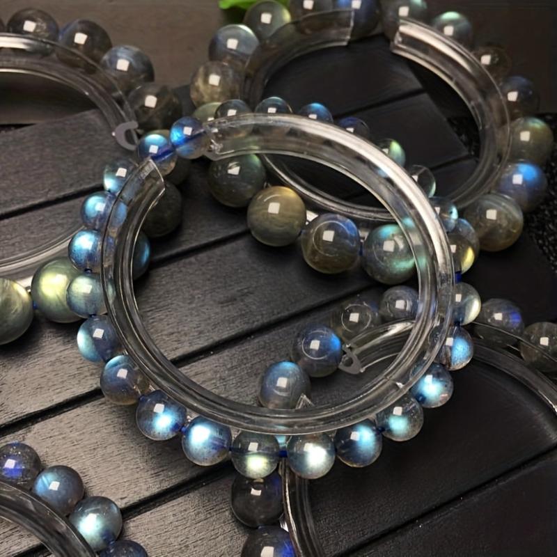 Crystal Labradorite Stone Bracelet - Perfect Holiday Gift