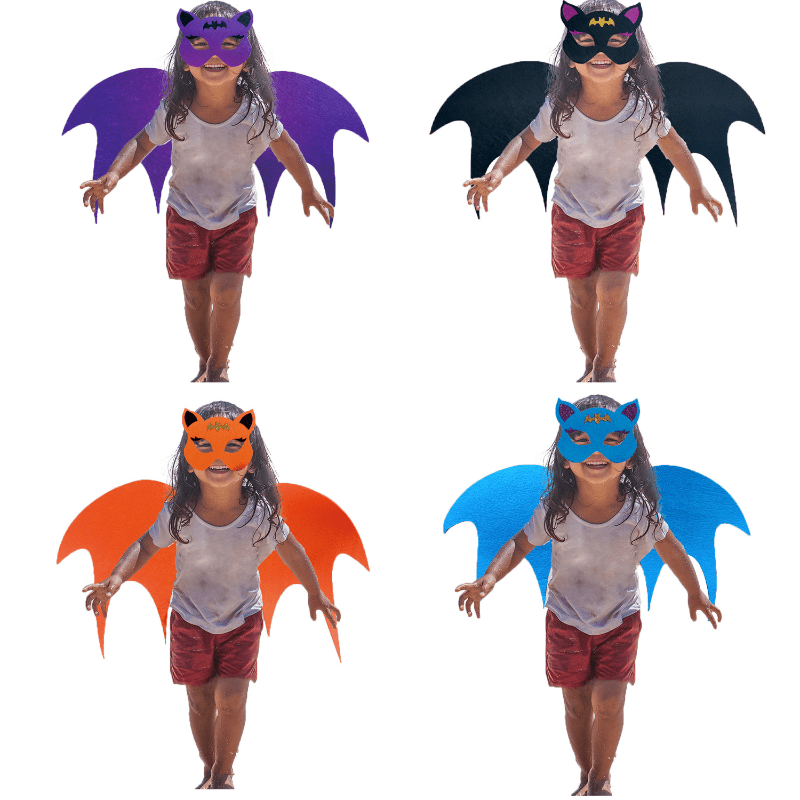 Bat Wings Mask Set Party Cosplay Costume Props Toys