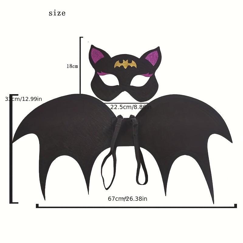 Bat Wings Mask Set Party Cosplay Costume Props Toys