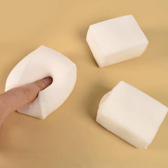 2pcs Slow Rebound Tofu Venting Toy Knead Music Decompression Simulation Tofu
