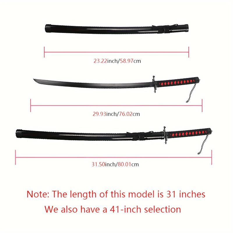Toy Warrior Sword with Scabbard Cosplay Weapon for Halloween and Christmas