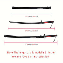 Toy Warrior Sword with Scabbard Cosplay Weapon for Halloween and Christmas