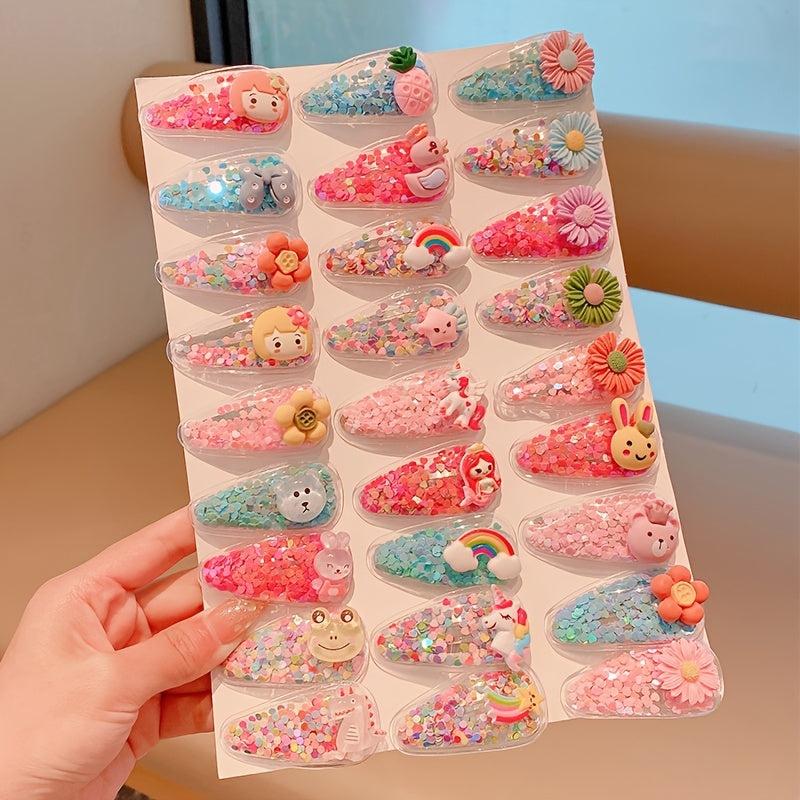 Fruity Cartoon Hairpins for Girls - Summer Hair Accessories