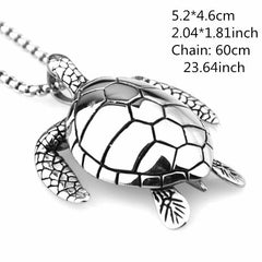 Tortoise Pendant Necklace Sea Turtle Pendant Necklace Halloween Gift