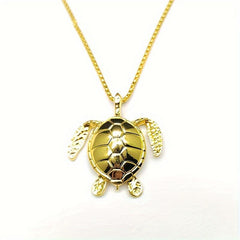 Tortoise Pendant Necklace Sea Turtle Pendant Necklace Halloween Gift