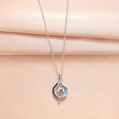 Unicorn Necklace Horse Head Jewelry Toy Gift
