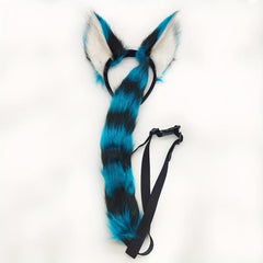 Cosplay Animal Ears & Plush Headwear Tail Set Hot Style