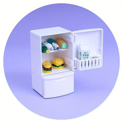 Dollhouse Kitchen Fridge Freezer Toy