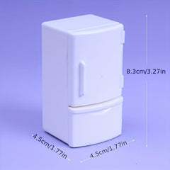 Dollhouse Kitchen Fridge Freezer Toy