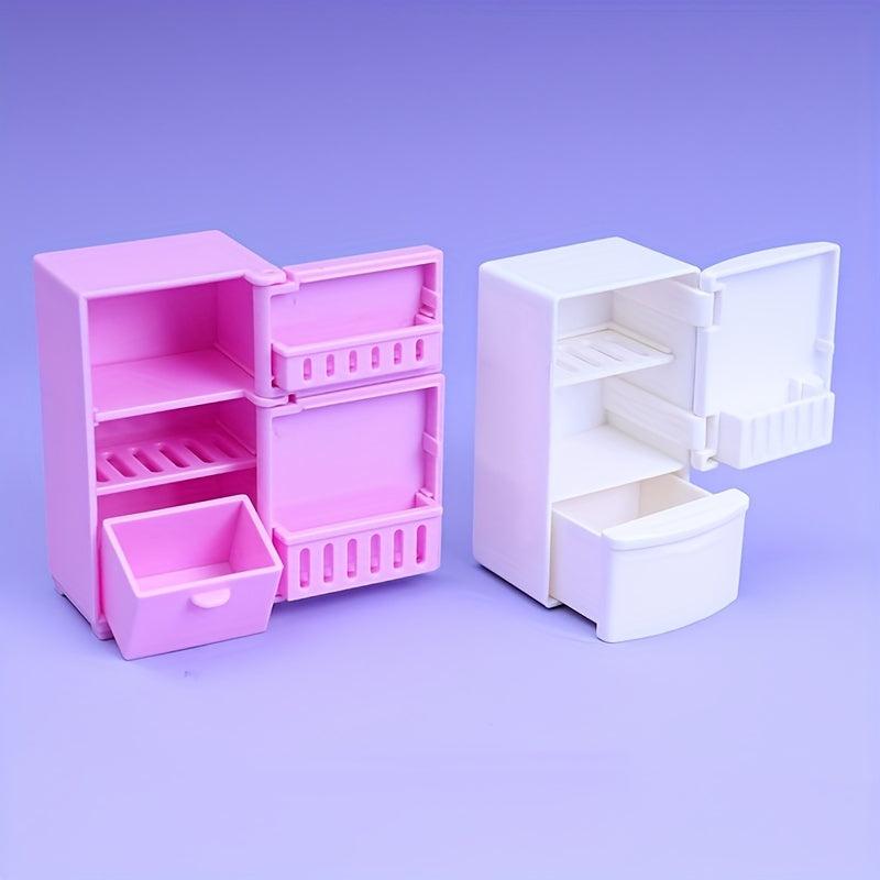 Dollhouse Kitchen Fridge Freezer Toy