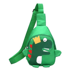 Cartoon Dinosaur Kids Schoolbag Messenger Bag Waist Chest Bag