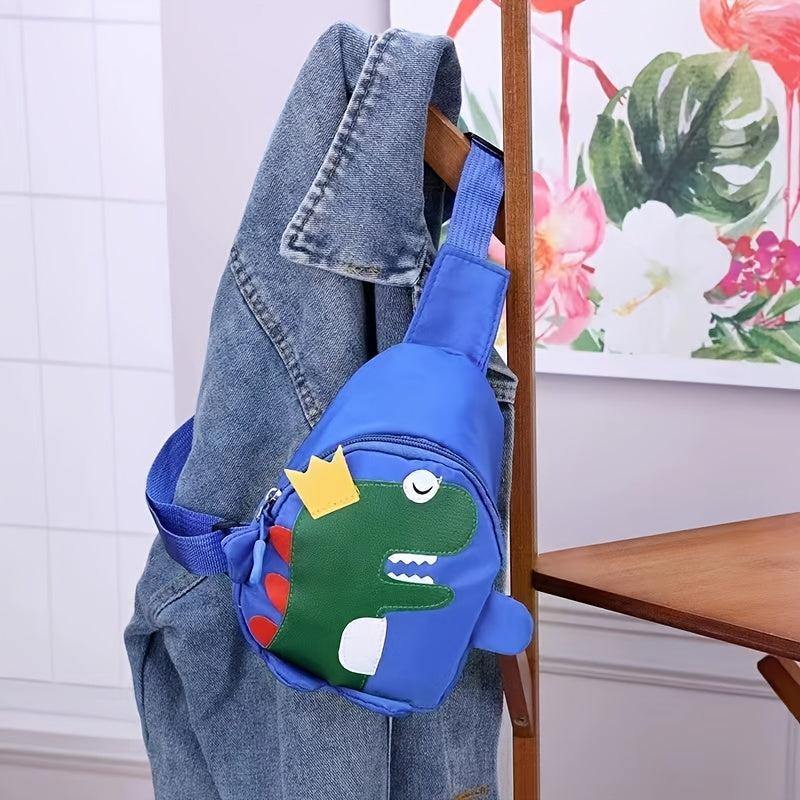 Cartoon Dinosaur Kids Schoolbag Messenger Bag Waist Chest Bag