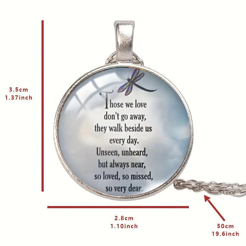 English Crystal Bead Pendant Necklace - Elegant Jewelry Gift