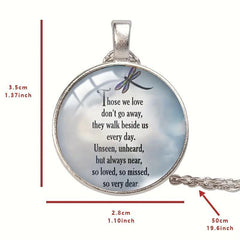 English Crystal Bead Pendant Necklace - Elegant Jewelry Gift