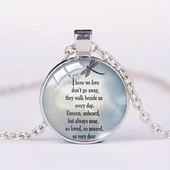 English Crystal Bead Pendant Necklace - Elegant Jewelry Gift