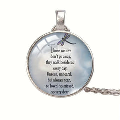 English Crystal Bead Pendant Necklace - Elegant Jewelry Gift