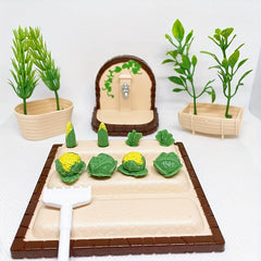 30pcs Mini Farm Vegetable Toys Educational Ornaments Simulation Play Set