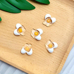 3pcs Resin Accessories Storage Box Mini Toy Flower Food Decoration DIY