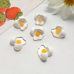 3pcs Resin Accessories Storage Box Mini Toy Flower Food Decoration DIY