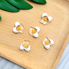 3pcs Resin Accessories Storage Box Mini Toy Flower Food Decoration DIY