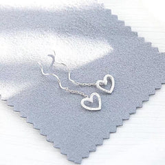 Tassel Earrings Sweet Heart Ear Wire Earrings Ear Jewelry