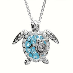 Turtle Necklace Parent child Turtle Pendant Necklace Charm Women's Necklace