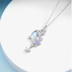 Moon Necklace For Girls Collarbone Chain Jewelry Girlfriends
