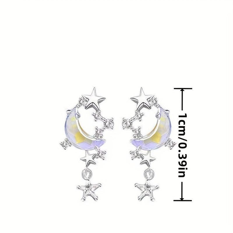 Moon Necklace For Girls Collarbone Chain Jewelry Girlfriends