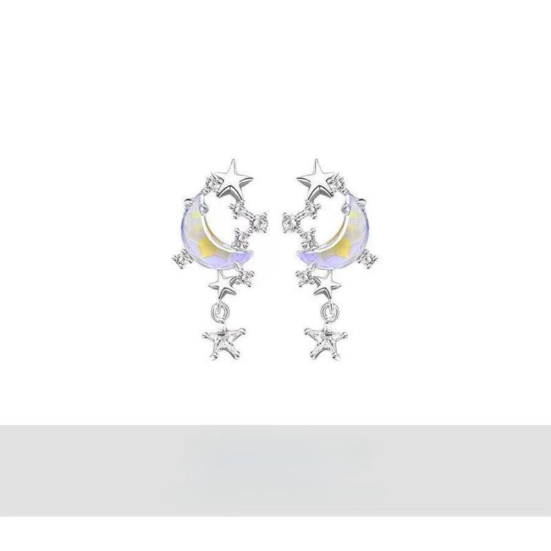 Moon Necklace For Girls Collarbone Chain Jewelry Girlfriends
