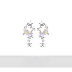 Moon Necklace For Girls Collarbone Chain Jewelry Girlfriends