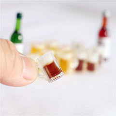 20pcs Mini Beer Cup 1:12 Micro Landscape Ornaments