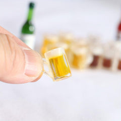 20pcs Mini Beer Cup 1:12 Micro Landscape Ornaments