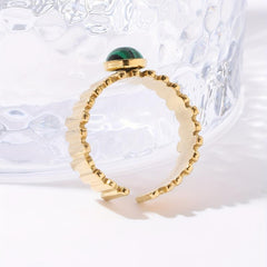Personalized Stainless Steel Open Ring