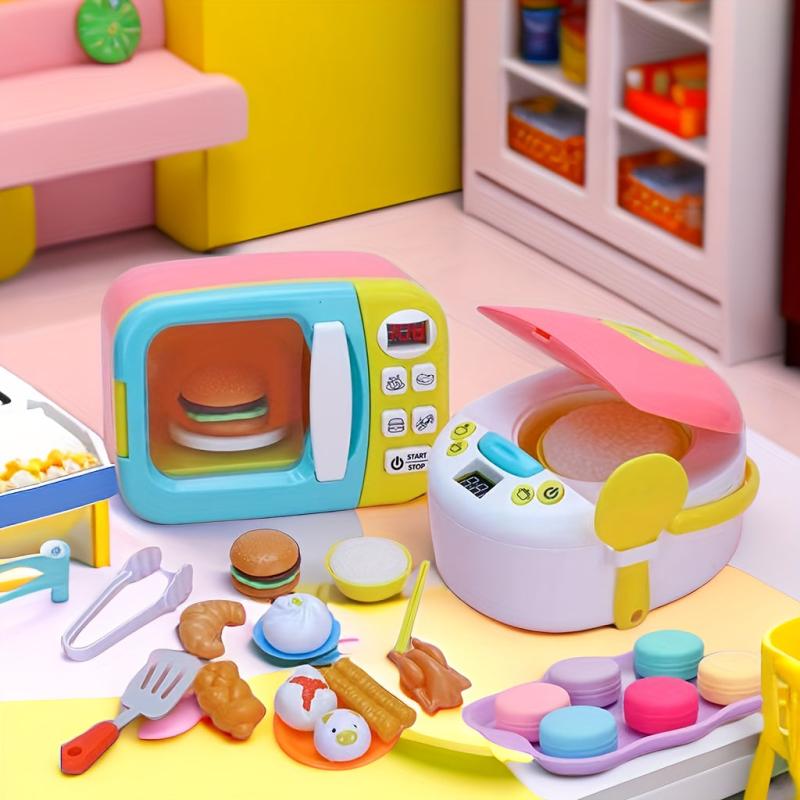 Family Toy Breakfast Dessert Simulation Set
