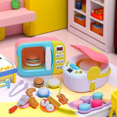 Family Toy Breakfast Dessert Simulation Set