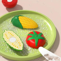 Fun Fruit & Vegetable Rally Play House Toy Set with Music